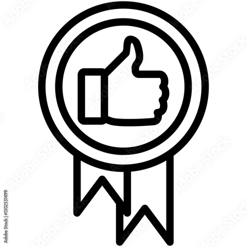 Unbeatable Outline Icon