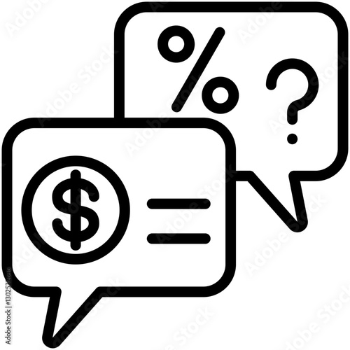 Bargain Outline Icon