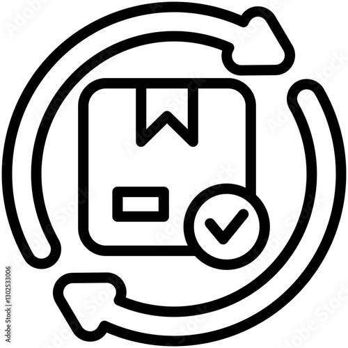 Restock Outline Icon