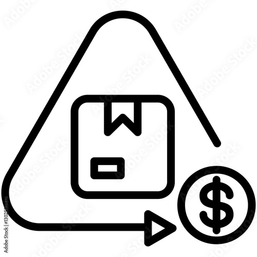 Pre Owned Outline Icon