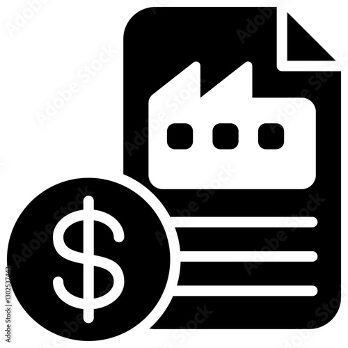 Liquidation Glyph Icon