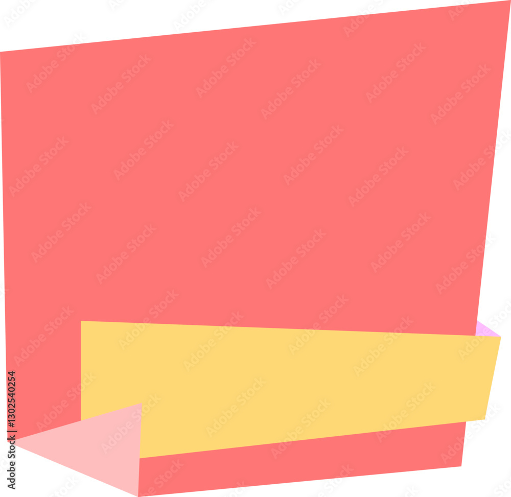 Floating Origami Poster Frame - Abstract and Dynamic Floating Origami Poster Frame - Abstract and Dynamic