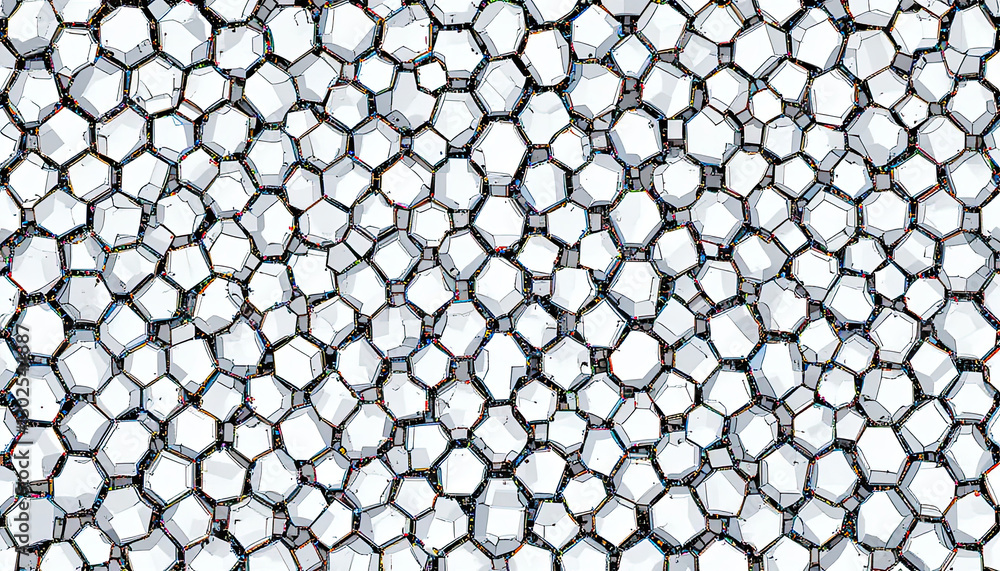 Abstract Organic Hexagonal Pattern – A Modern and Textured Geometric Design with Irregular Honeycomb Structure and Natural Aesthetic Abstract Organic Hexagonal Pattern – A Modern and Textured Geometric Design with Irregular Honeycomb Structure and Natural Aesthetic