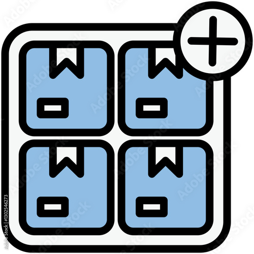 Excess Blue Black Icon