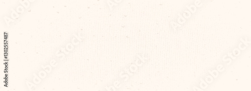 Beige canvas texture. Rice paper. Neutral tone background with noise and speckles. Pale egg shell backdrop. Natural creamy linen grid fabric print. Vector nude color illustration.