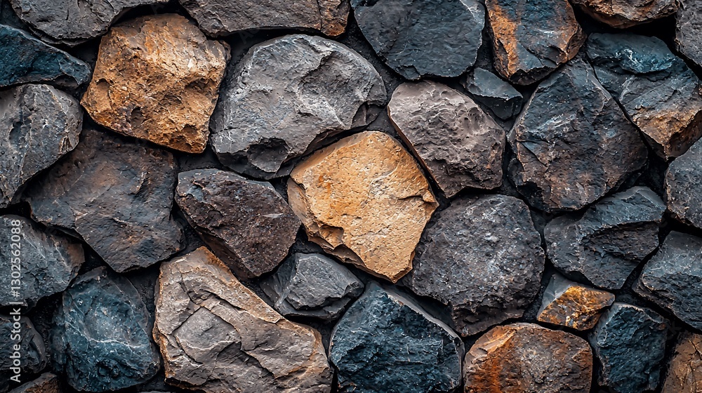 Irregular stone wall texture background. Irregular stone wall texture background.