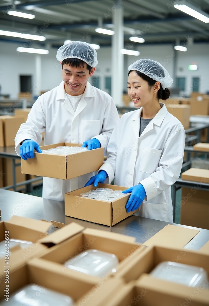 From Factory to Table: Japanese Workers Ensuring Food Safety and Hygiene While Packaging Lunchboxes with Care and Precision
From Factory to Table: Japanese Workers Ensuring Food Safety and Hygiene While Packaging Lunchboxes with Care and Precision