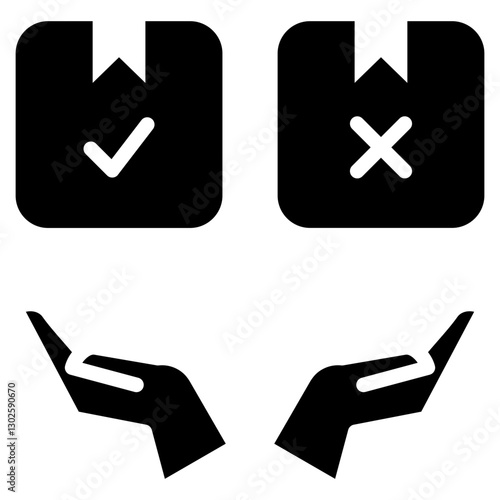 Comparison Glyph Icon