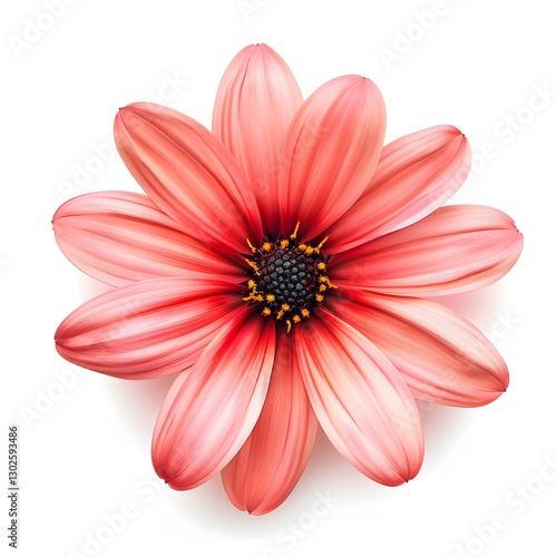 Beautiful Pink Flower with Delicate Petals and Vibrant Colors