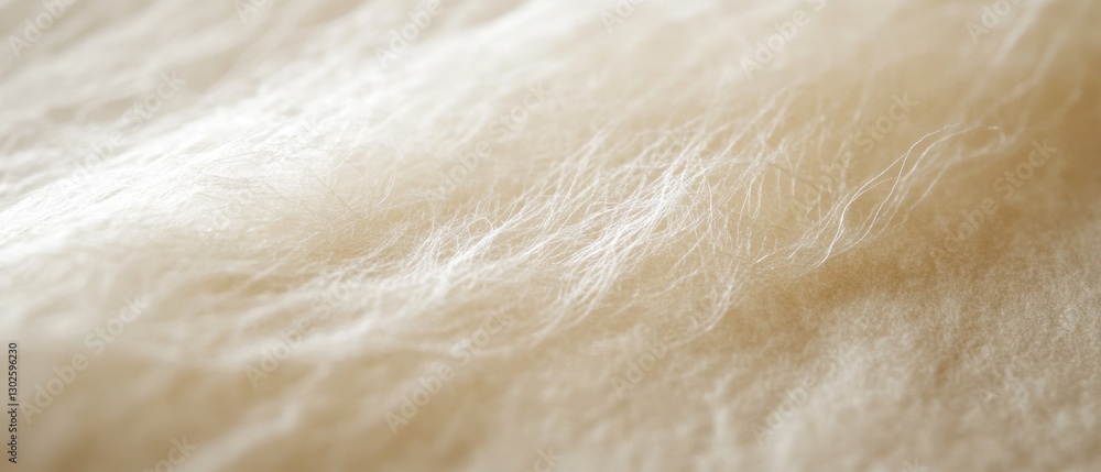 Artisan Paper Fibers Texture: Macro Off-White Surface Artisan Paper Fibers Texture: Macro Off-White Surface