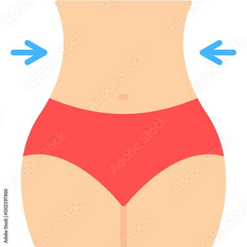 Slim Waist Icon
