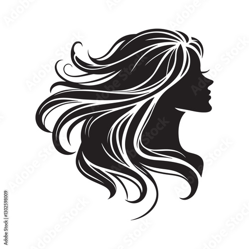 girl with long hair