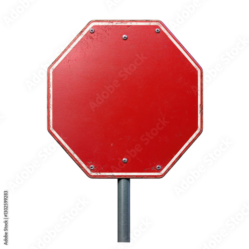 Wallpaper Mural A blank stop sign  Torontodigital.ca