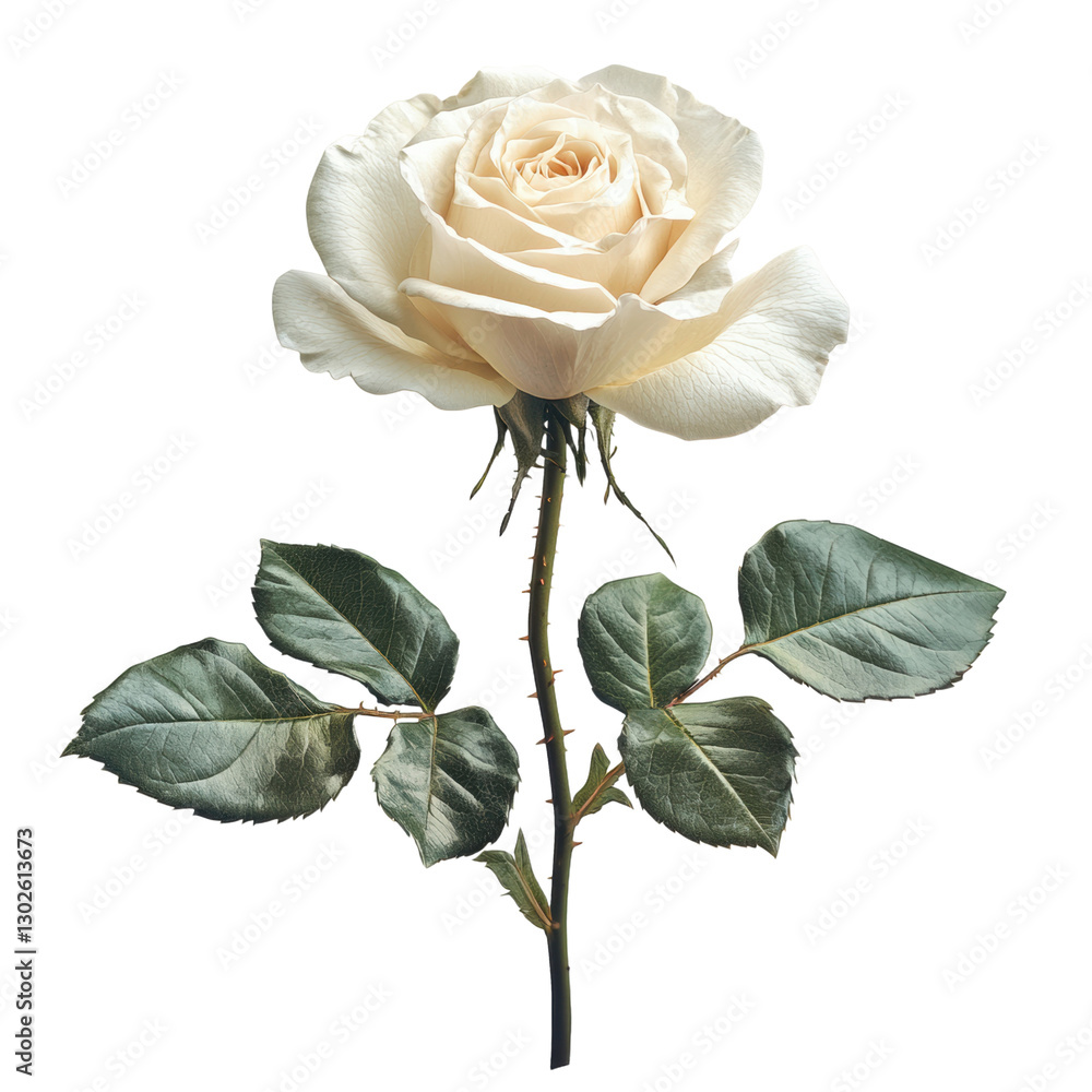 Obraz premium Rose Clipart isolated on transparent background, PNG