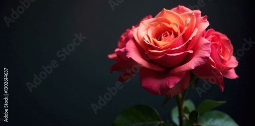 Wallpaper Mural Colorful rose bouquet, dramatic shadow, rich tones , colorful, dark, element Torontodigital.ca