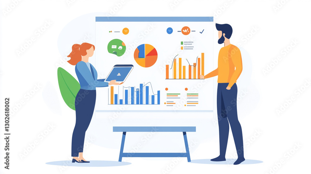 They are analyzing customer feedback to identify areas where the business can better meet client needs. They are analyzing customer feedback to identify areas where the business can better meet client needs.