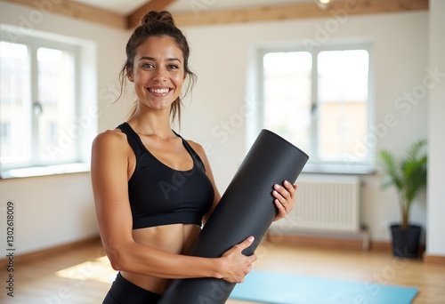 Radiant Wellness: Smiling Woman Holding Yoga Mat in Bright, Airy Studio, Embracing Fitness and Active Lifestyle with Positive Energy
Free Download Radiant Wellness: Smiling Woman Holding Yoga Mat in Bright, Airy Studio, Embracing Fitness and Active Lifestyle with Positive Energy
- GFXLoad