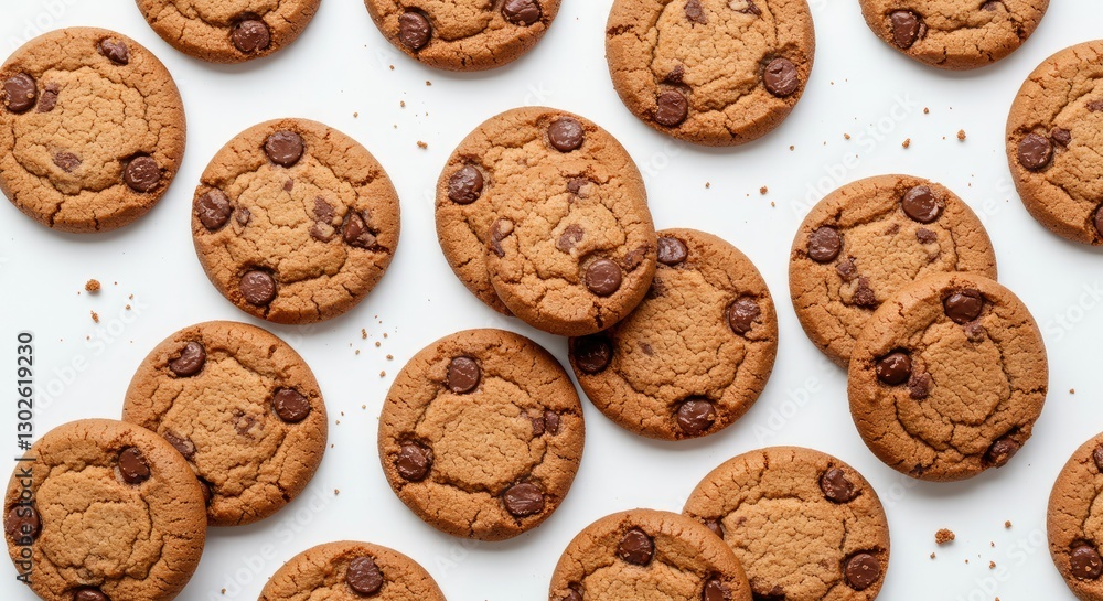 Delicious cookies on table Delicious cookies on table