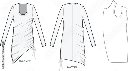 Vector illustration of Greater tops