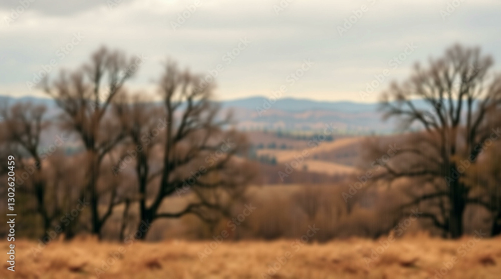 A soft, blurred background of autumn trees and rolling hills, creating a tranquil and atmospheric scene perfect for nature-themed projects. A soft, blurred background of autumn trees and rolling hills, creating a tranquil and atmospheric scene perfect for nature-themed projects.