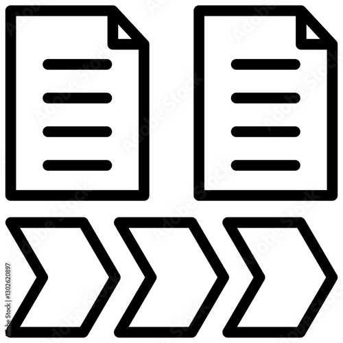 Sequence Outline Icon