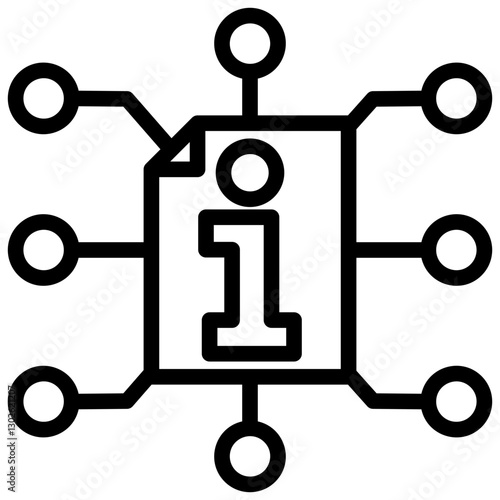 Information Retrieval Outline Icon