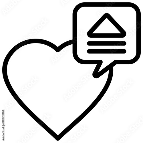 Intent Recognition Outline Icon