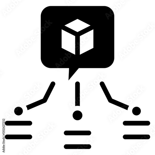 Polysemy Glyph Icon