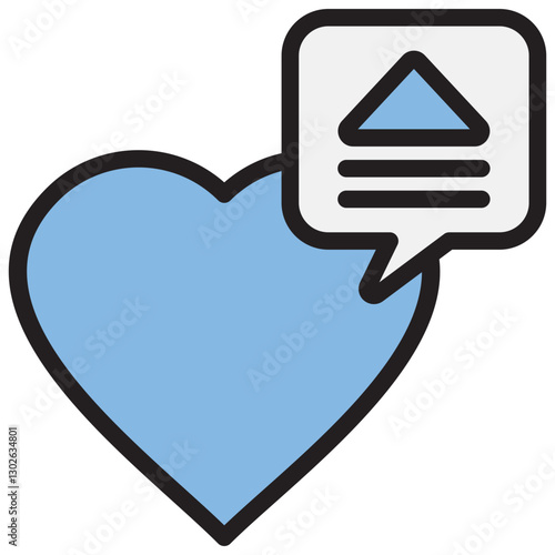 Intent Recognition Blue Black Icon