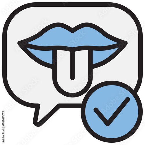 Phonology Blue Black Icon