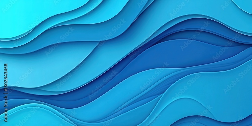 Abstract blue wavy and cyan gradient layers creating a smooth, modern, and stylish background. 32k, full ultra HD, high resolution 32k Abstract blue wavy and cyan gradient layers creating a smooth, modern, and stylish background. 32k, full ultra HD, high resolution 32k