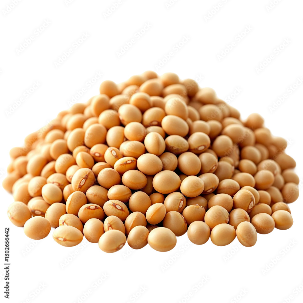 Heap of soybeans isolated. Heap of soybeans isolated.