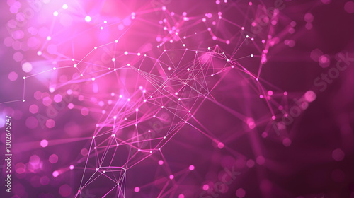 Wallpaper Mural pink digital networking, internet, cyber and business background Torontodigital.ca