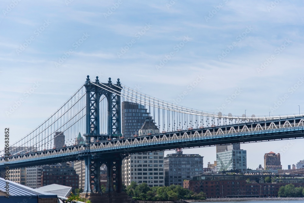 Naklejka premium brooklyn bridge new york