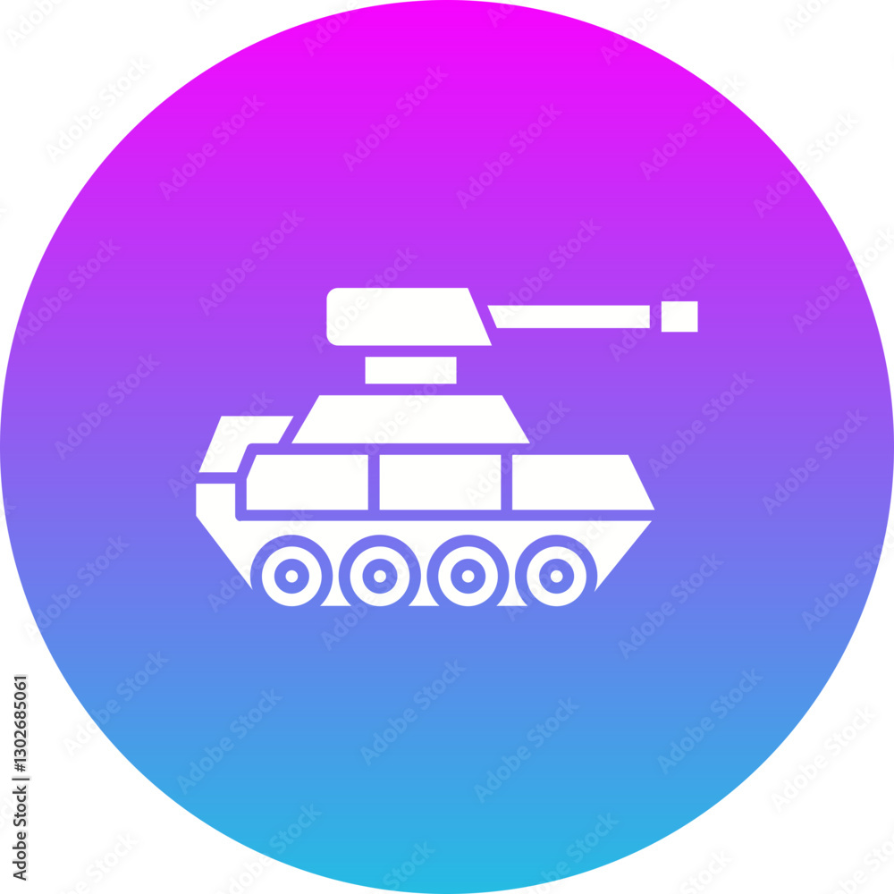 Obraz premium Tank Icon