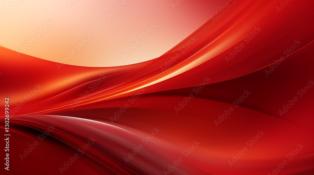 Vibrant abstract red background with energetic waves and motion blur Vibrant abstract red background with energetic waves and motion blur
