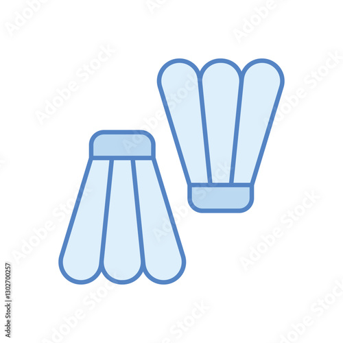 Diving Fins vector icon