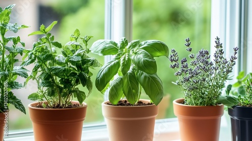 Basil, lavender, rosemary, mint, and lemongrass are plants that help keep spiders, ants, flies, and mosquitoes out of the house