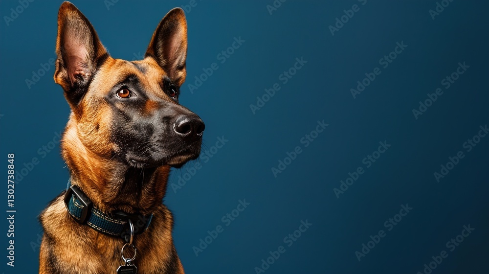 Effective Dog Training Collar on a Deep Blue Background – Ideal for Obedience, Safety, and Pet Behavior Control Effective Dog Training Collar on a Deep Blue Background – Ideal for Obedience, Safety, and Pet Behavior Control
