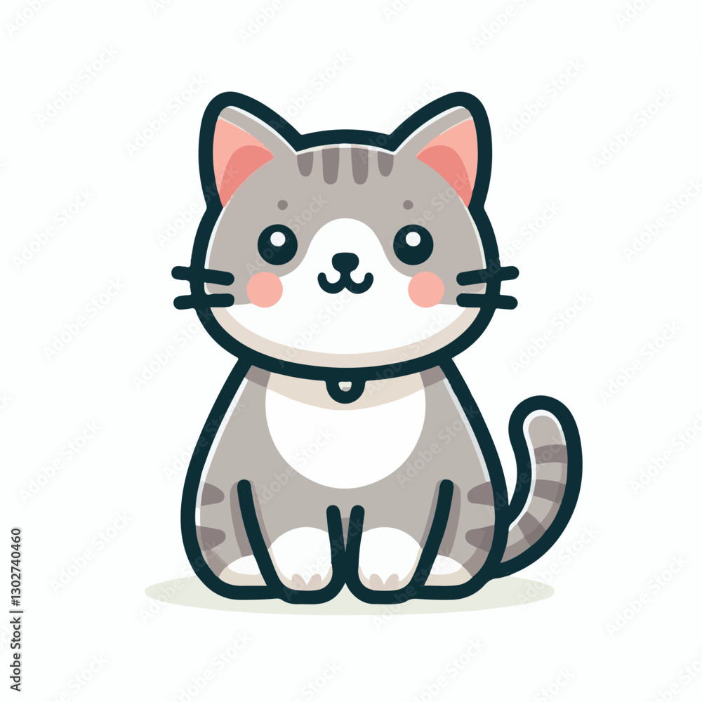 animal, cat, pet, cute, feline, kitty, domestic, isolated, happy, background, looking, design, portrait, adorable, tabby, illustration, funny, vector, fur, black, mammal, white, sweet, fluffy, white b animal, cat, pet, cute, feline, kitty, domestic, isolated, happy, background, looking, design, portrait, adorable, tabby, illustration, funny, vector, fur, black, mammal, white, sweet, fluffy, white b