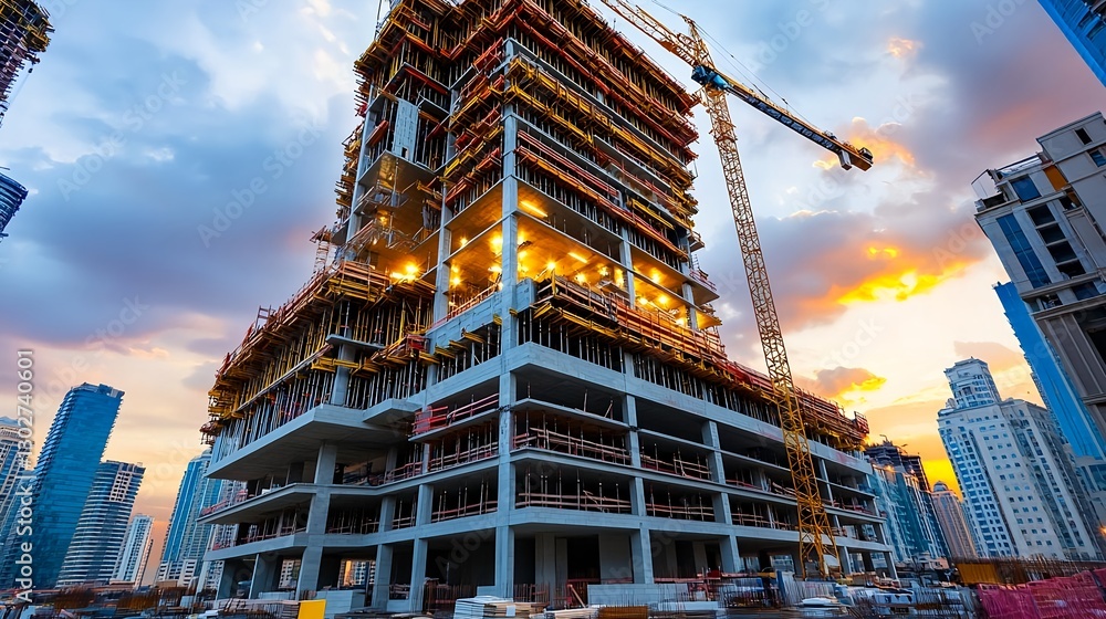 Fototapeta premium - urban development