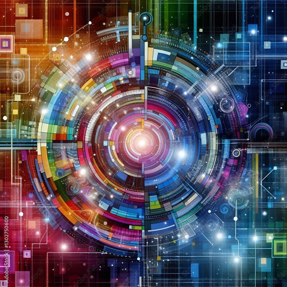 Obraz premium Advancing AI and IoT Integration: Revolutionizing Smart Technologies for Future Innovation 