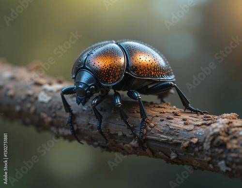 Strength and Resilience: The Mighty and Colorful Beetle