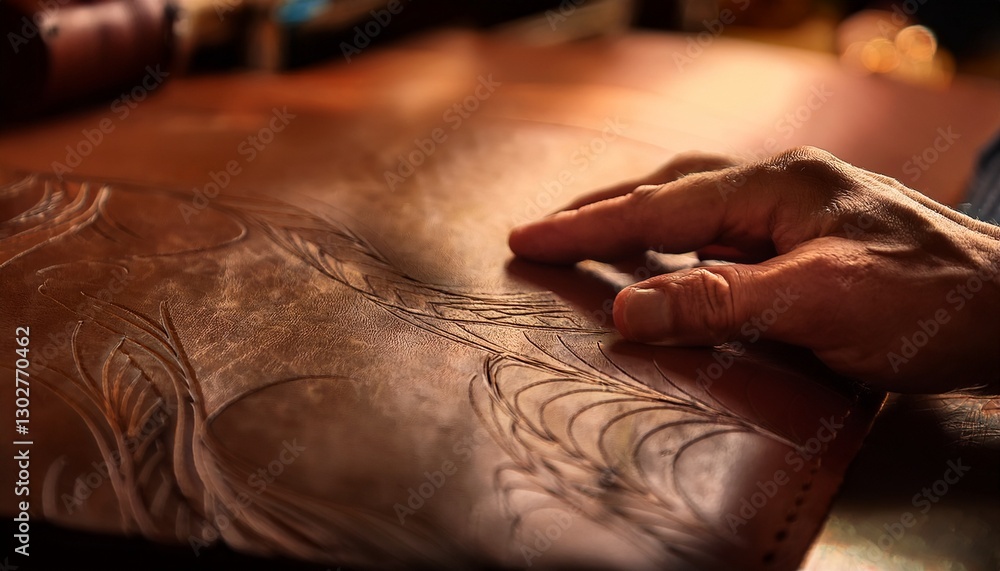 Obraz premium Creating harmony between art and nature. 