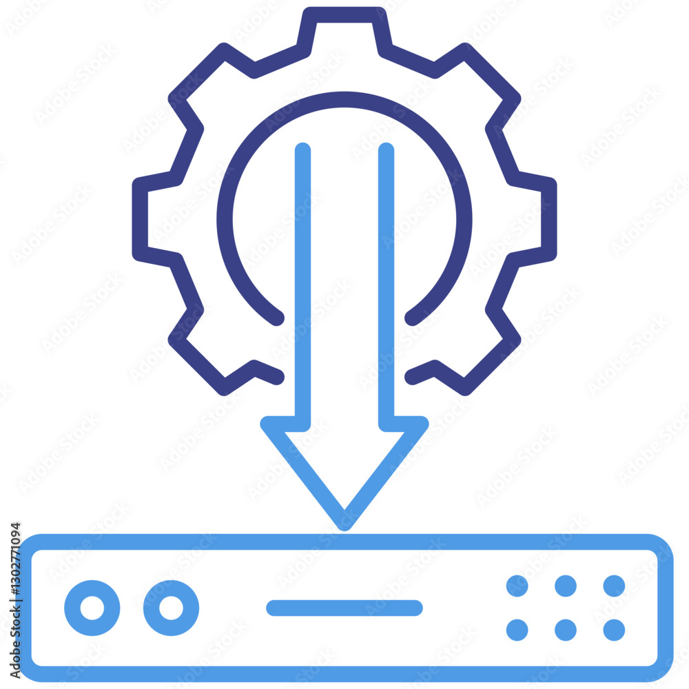 Obraz premium Legacy System Icon