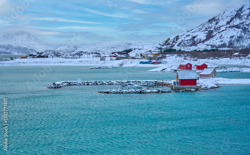 winter landscape at the tur...