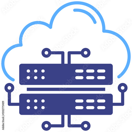 Cloud Server Icon