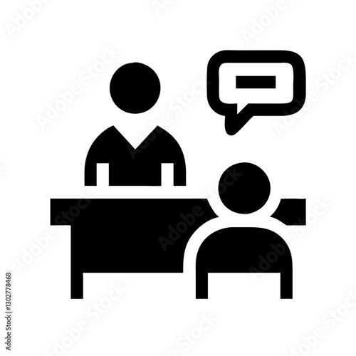 Professional job interview in an office setting with a candidate and interviewer discussing career opportunities