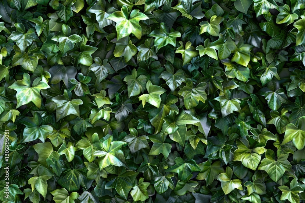 Vibrant Picture of Seamless Texture of Lush Green Ivy Wall Vibrant Picture of Seamless Texture of Lush Green Ivy Wall