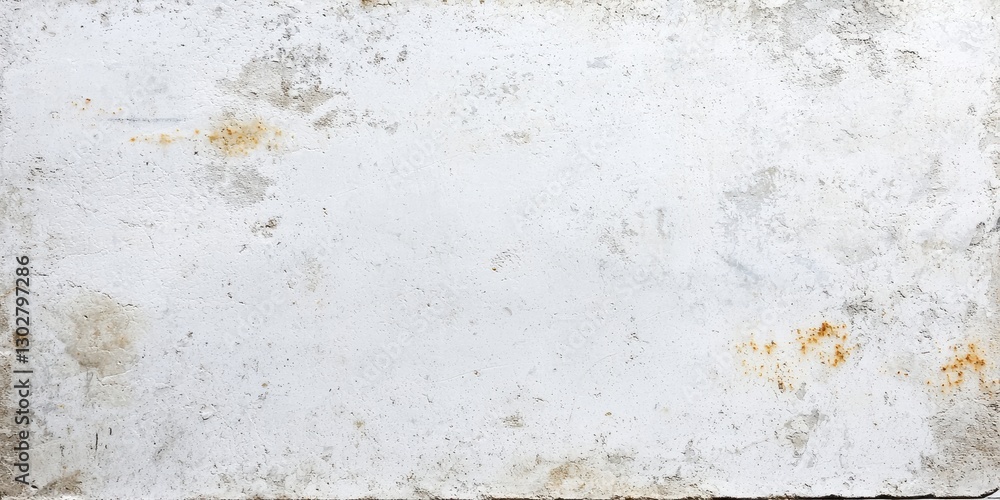 Fototapeta premium Aged White Distressed Surface Texture Grunge Backdrop with Subtle Oxidized Spots and Mottled Effect